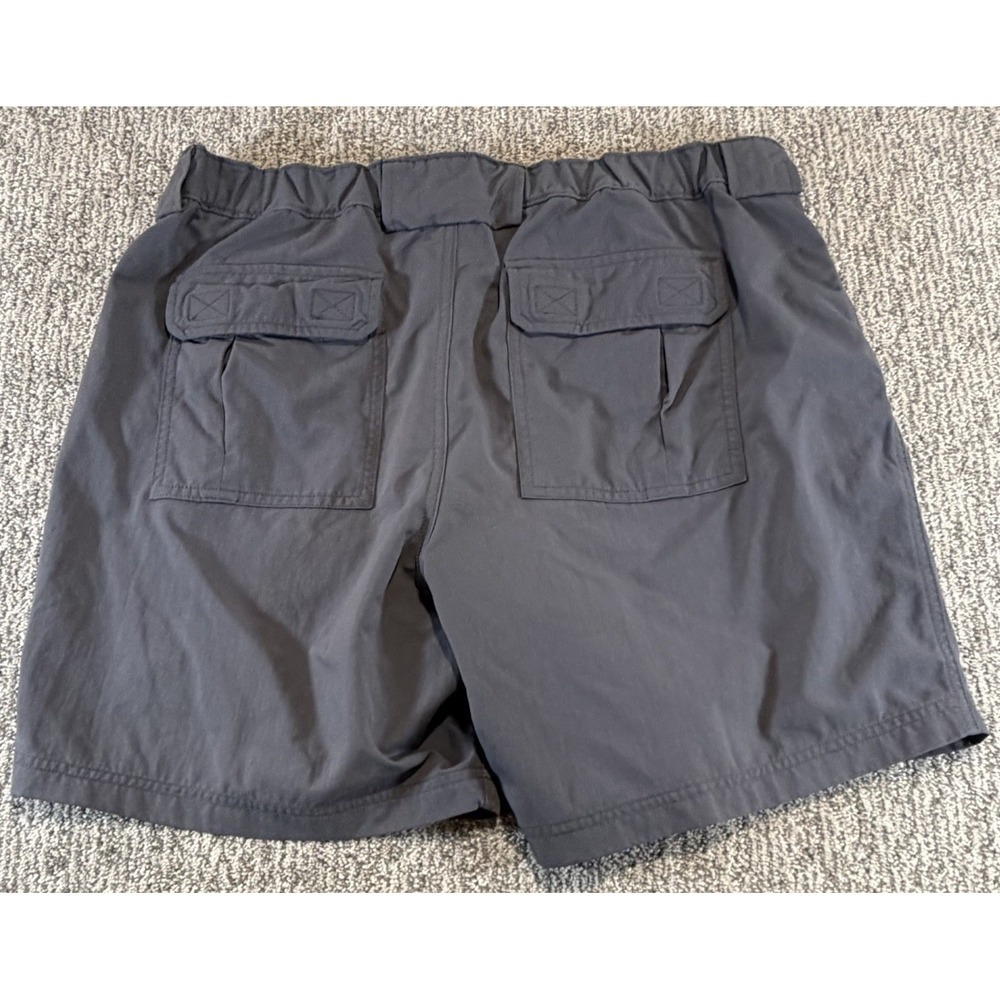 Lot of 3 Duluth Trading Nylon Shorts Large Beige Flex Dry On The Fly Relaxed Fit - Picture 4 of 13